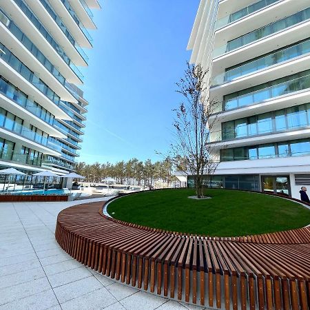 Wave Apartment Tyballtic 7Th Floor With Two Bedrooms And Sea View! Miedzyzdroje Exterior foto