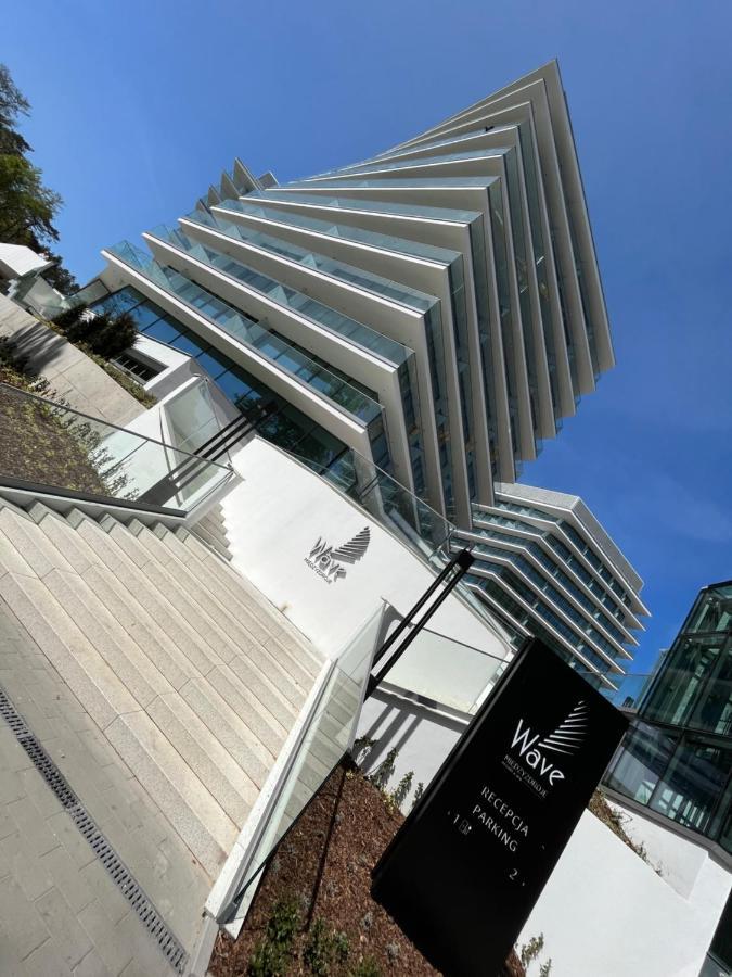 Wave Apartment Tyballtic 7Th Floor With Two Bedrooms And Sea View! Miedzyzdroje Exterior foto